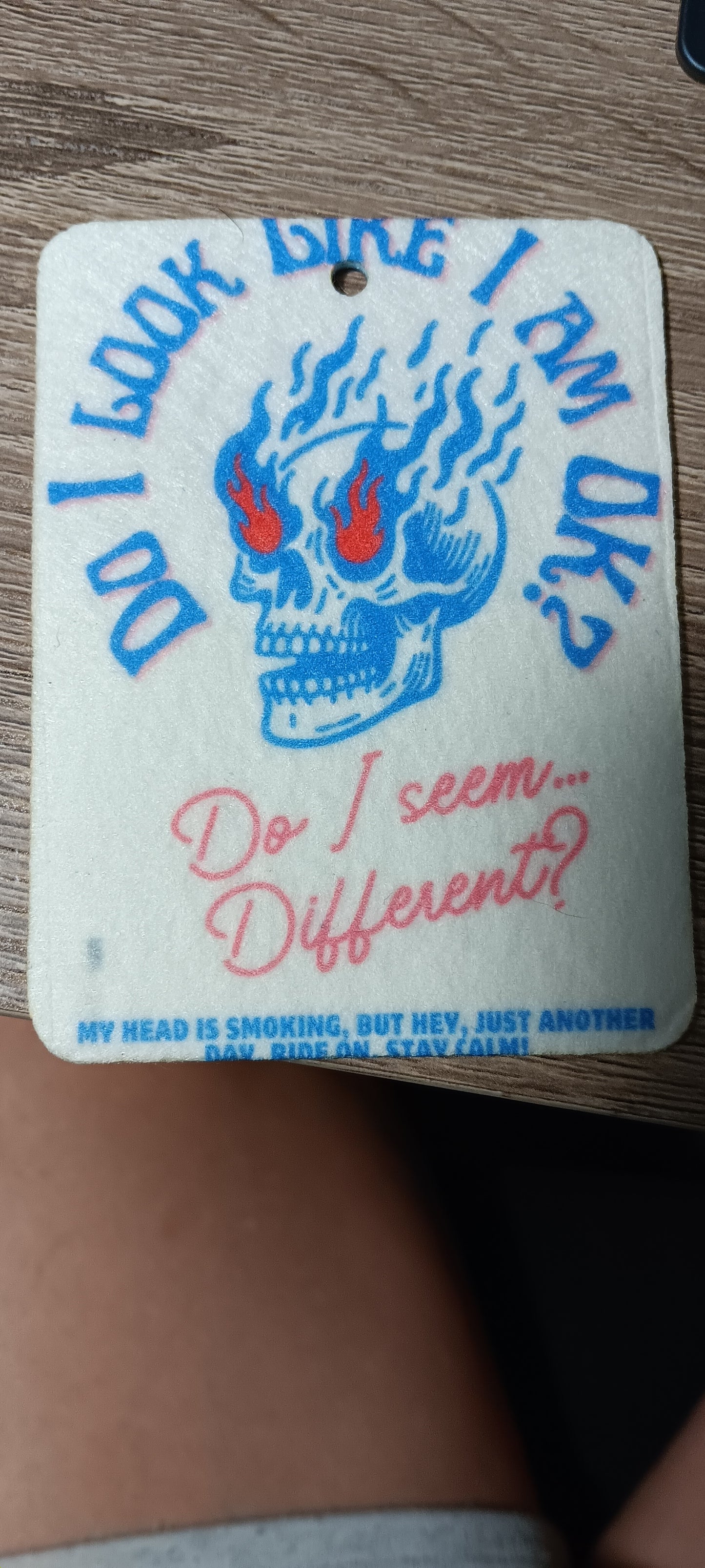 Sublimated car air fresheners