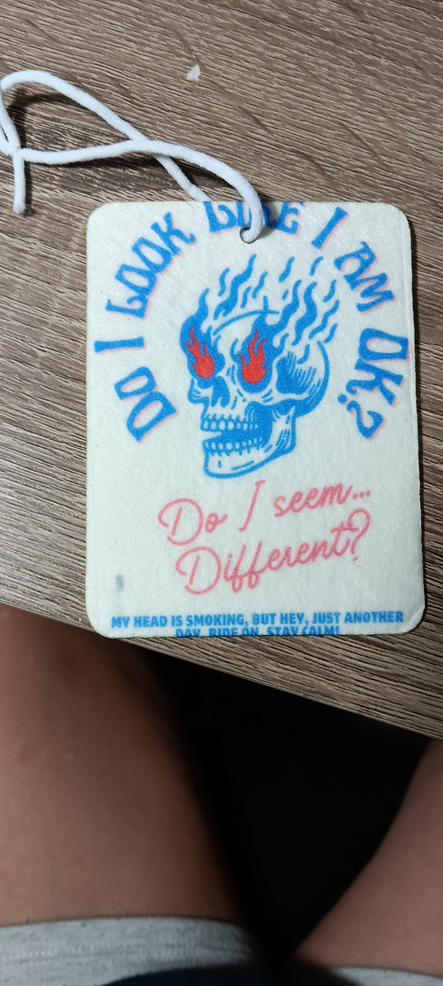 Sublimated car air fresheners