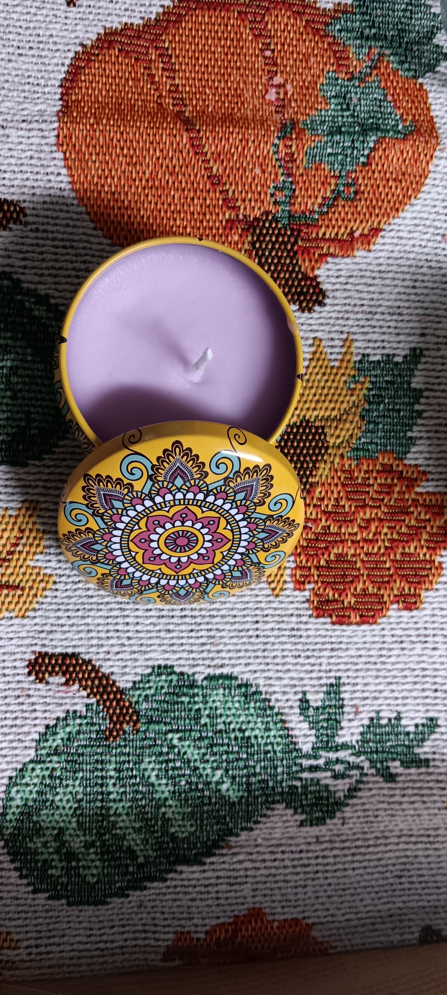 Handmade fall scent candles