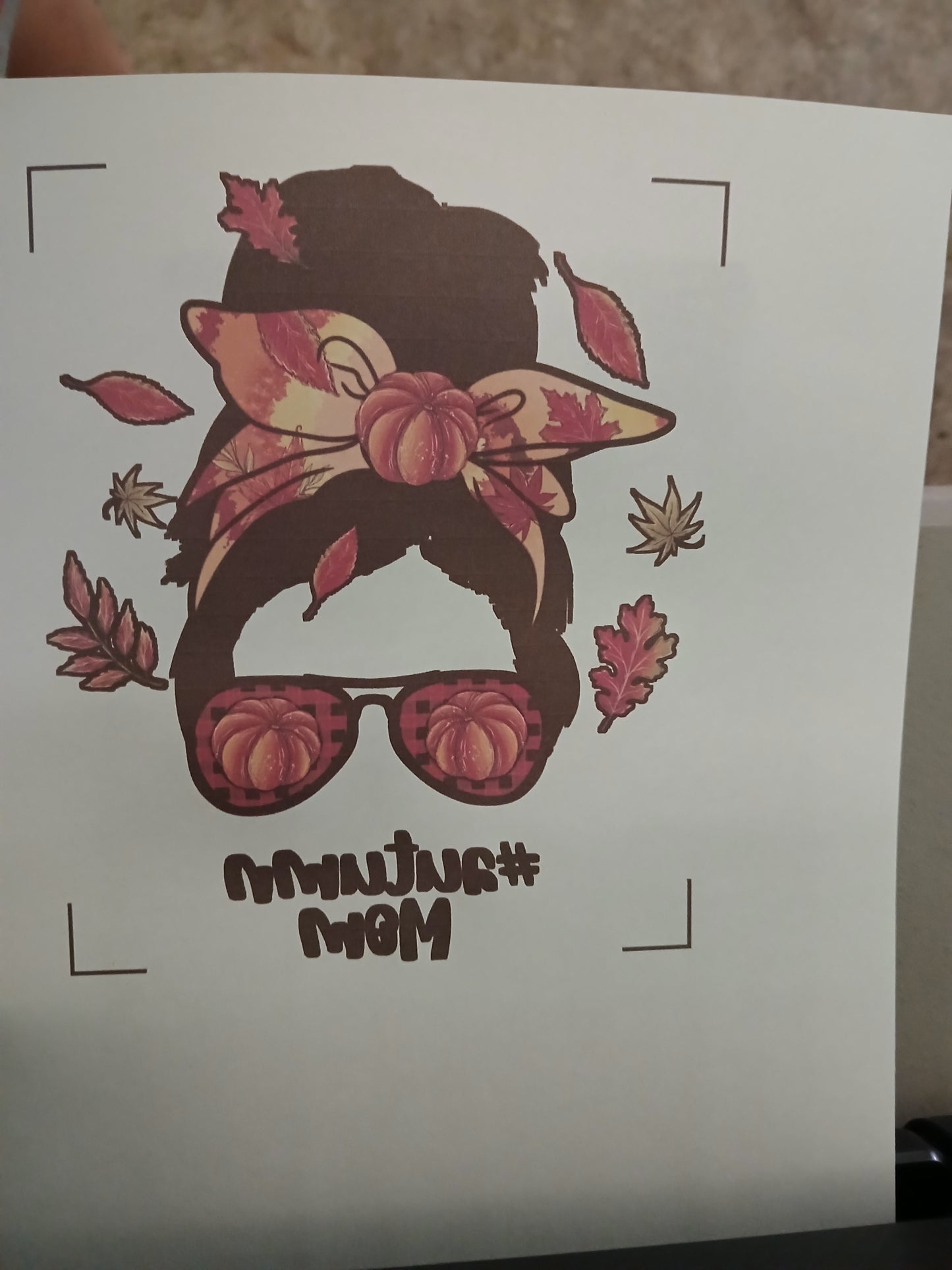 Autumn mom shirt