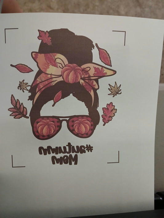 Autumn mom shirt