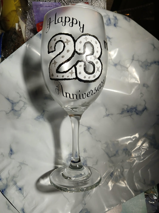 Personal touch wine glasses