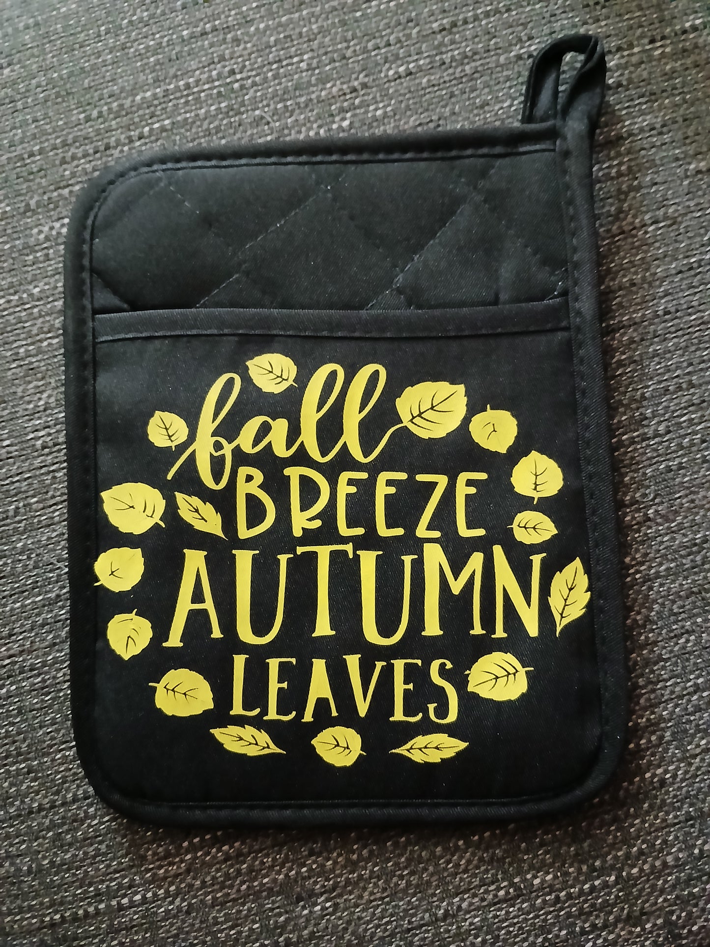 Handmade sublimated and vinyl Kitchen oven mits