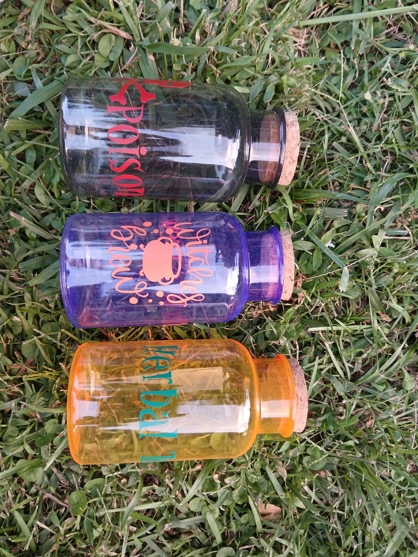 Halloween Theme Bottles