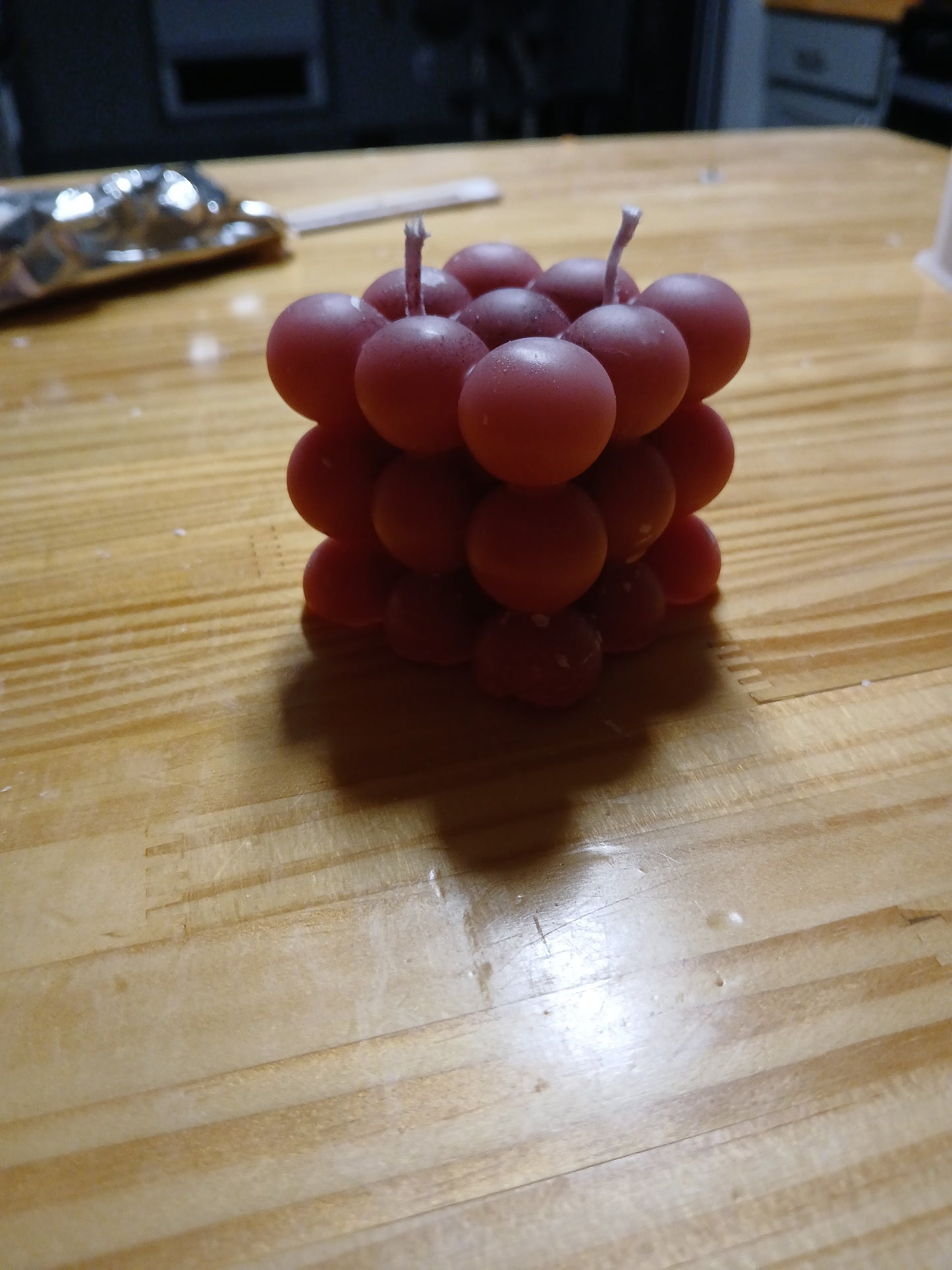 Berry shape candle
