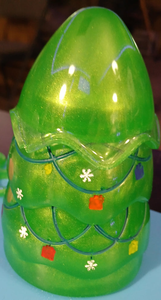 Christmas tree dish