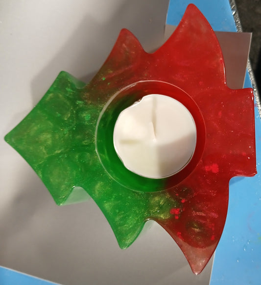 Tree tealight candle holder