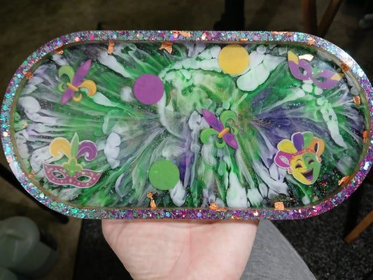 Mardi Gras tray